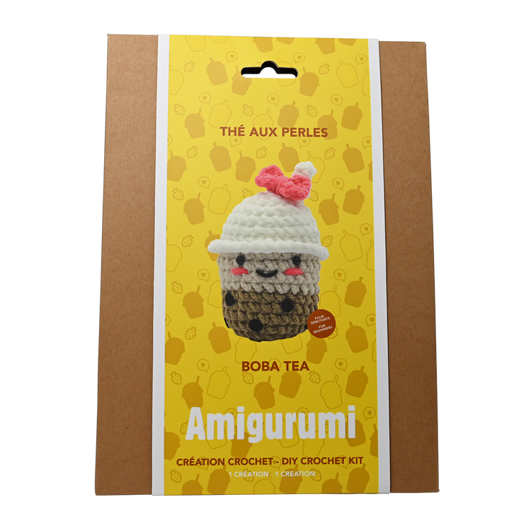 Boba Tea DIY Crochet Kit