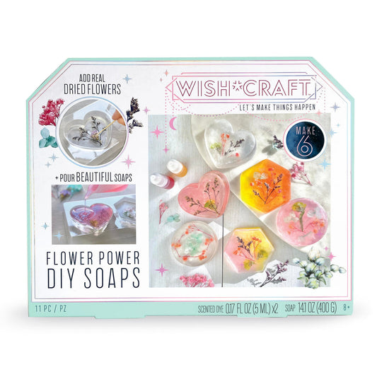 Wish&Craft Flower Power DIY Soaps