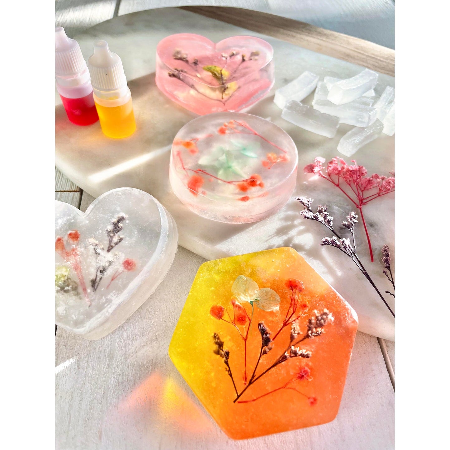Wish&Craft Flower Power DIY Soaps