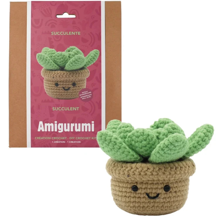 Succulent DIY Crochet Kit