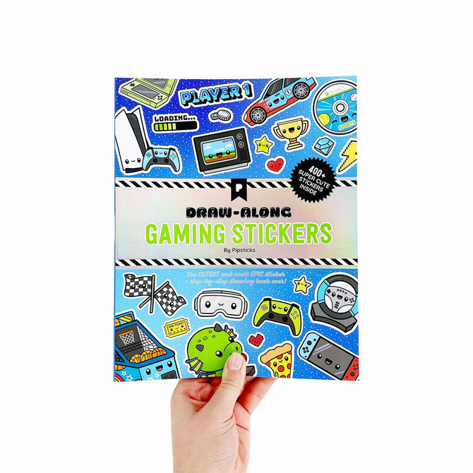 Draw-Along Gaming Stickers