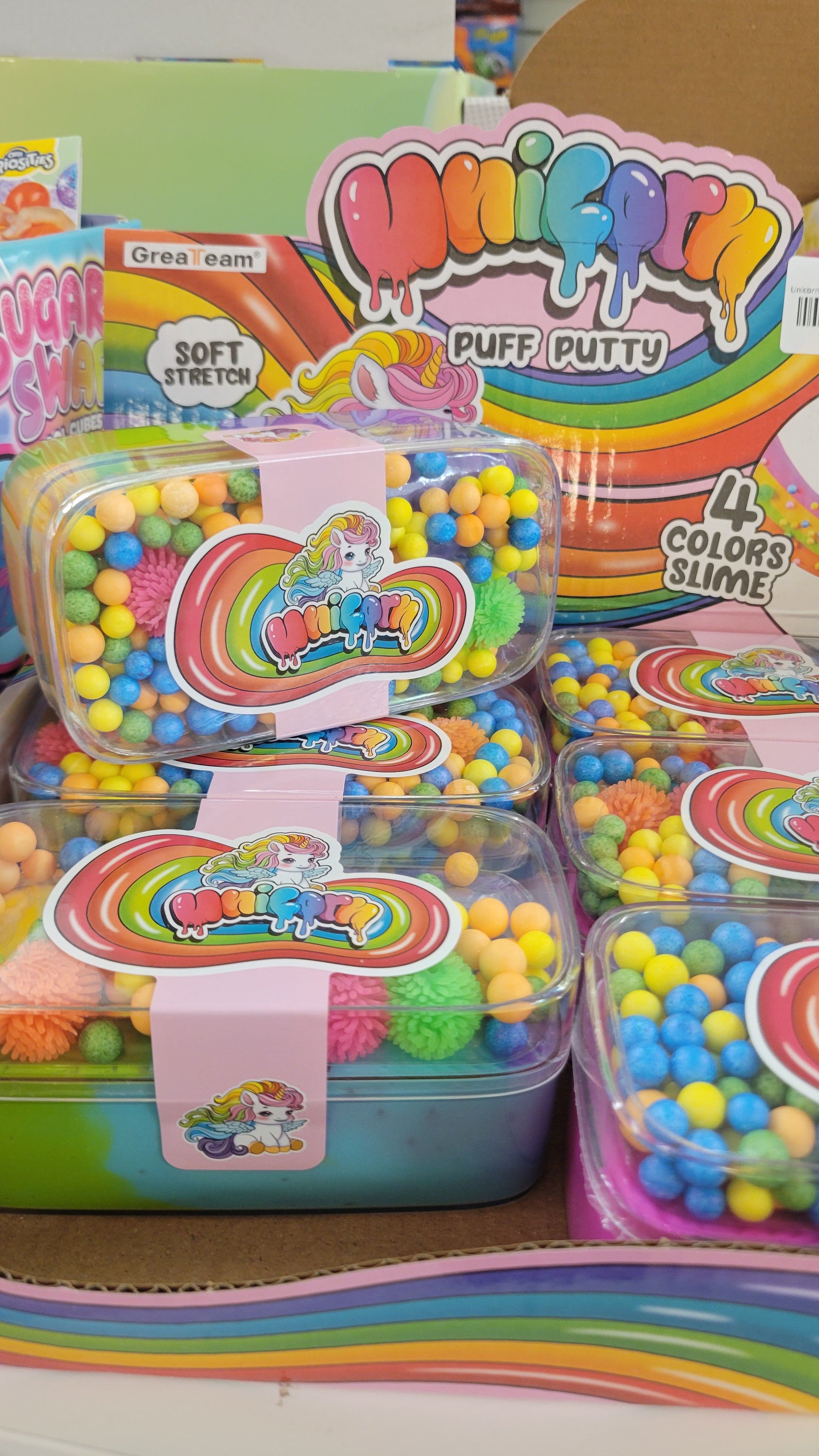 Unicorn Puff Slime 140g