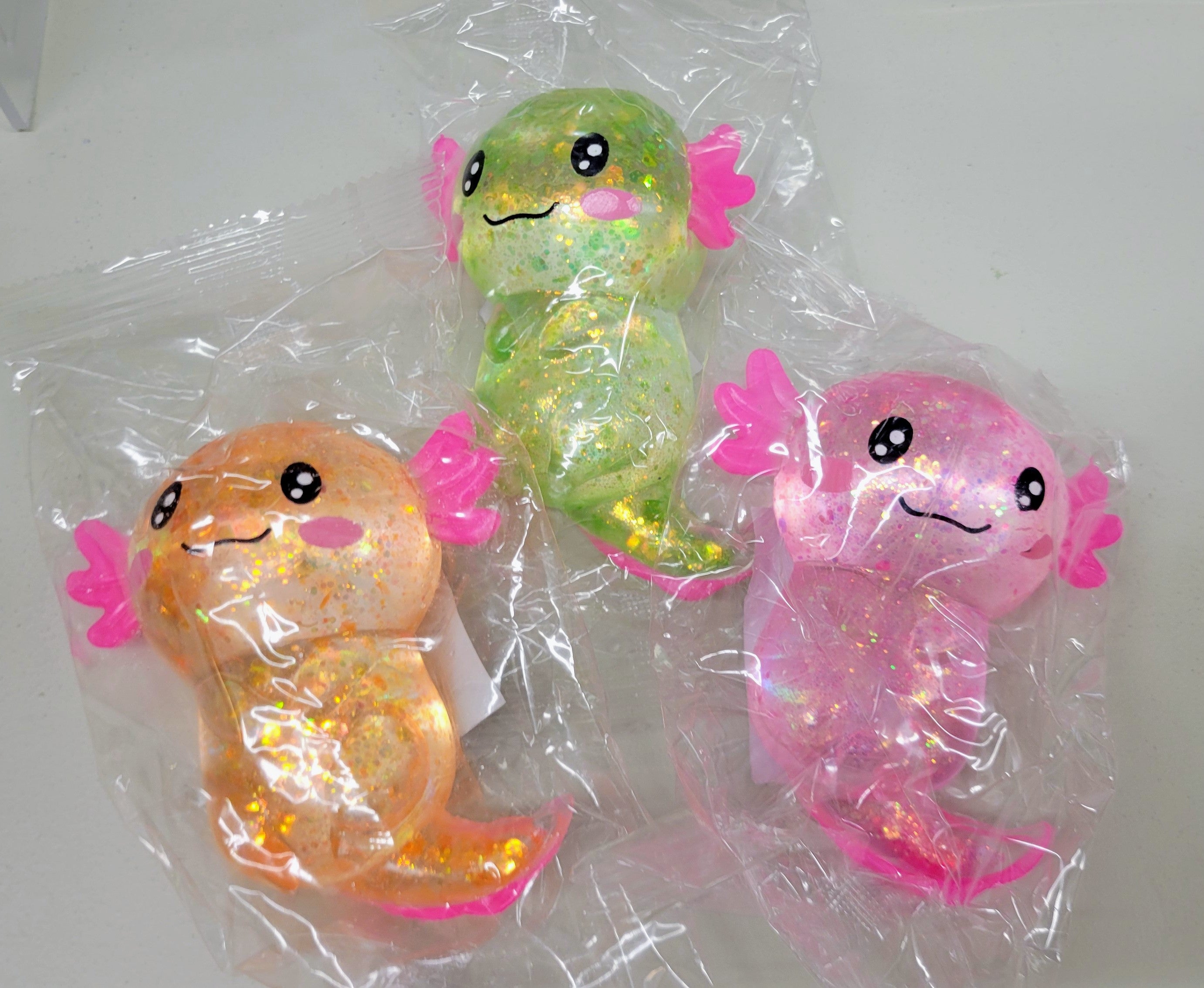 Glitter Sugar Axolotl 8cm