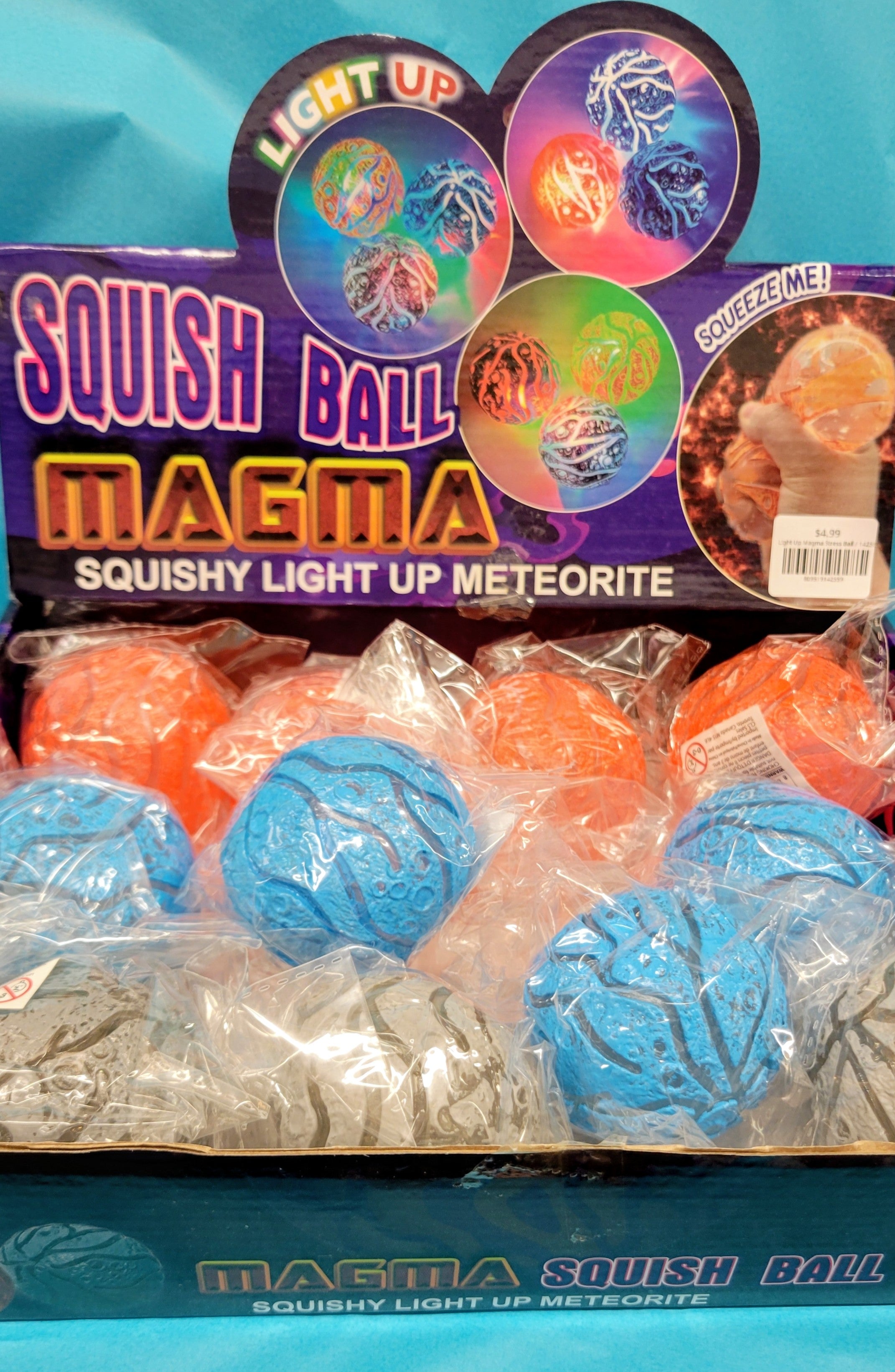 Light Up Magma Stress Ball