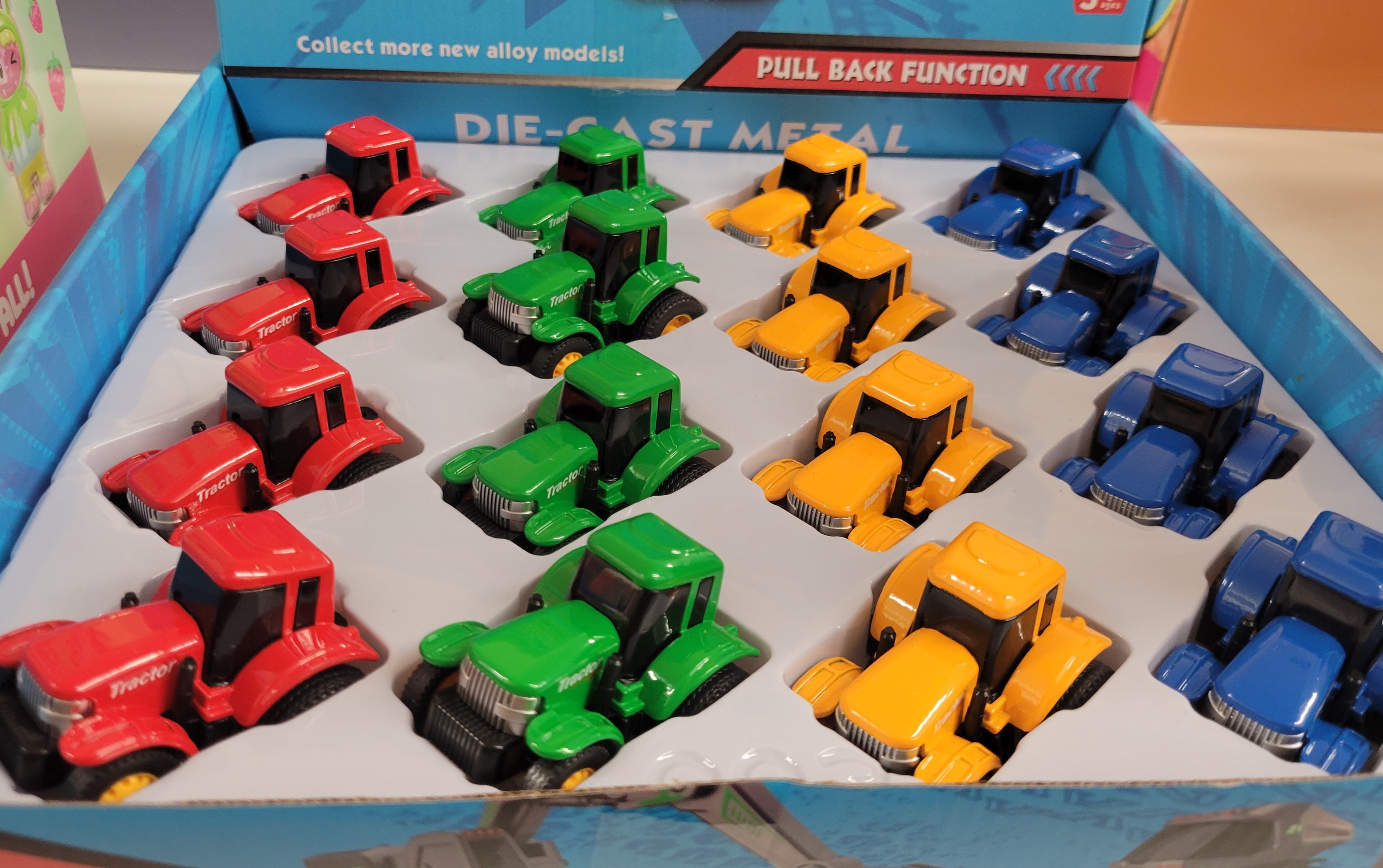 2" Die Cast Tractor