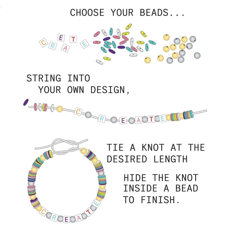 DIY Bead Jar Multicoloured