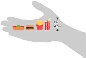 Fast Food Erasers