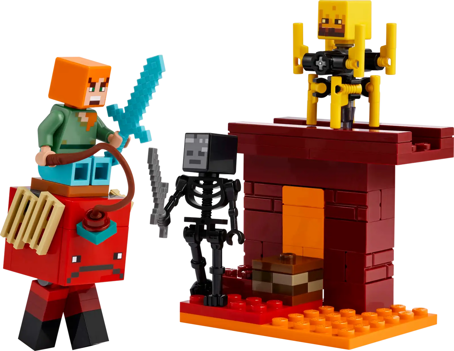 The Nether Lava Battle