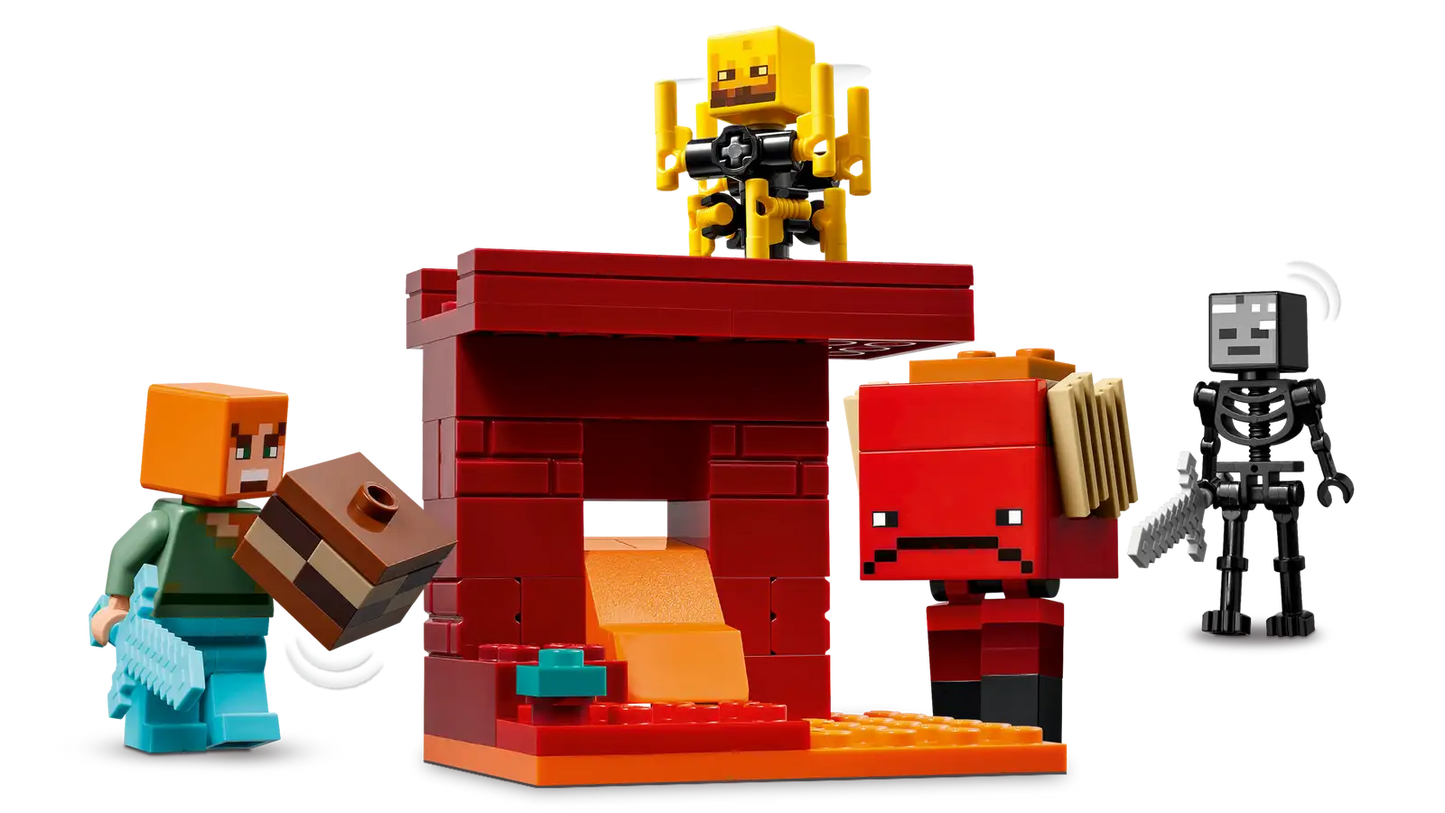 The Nether Lava Battle