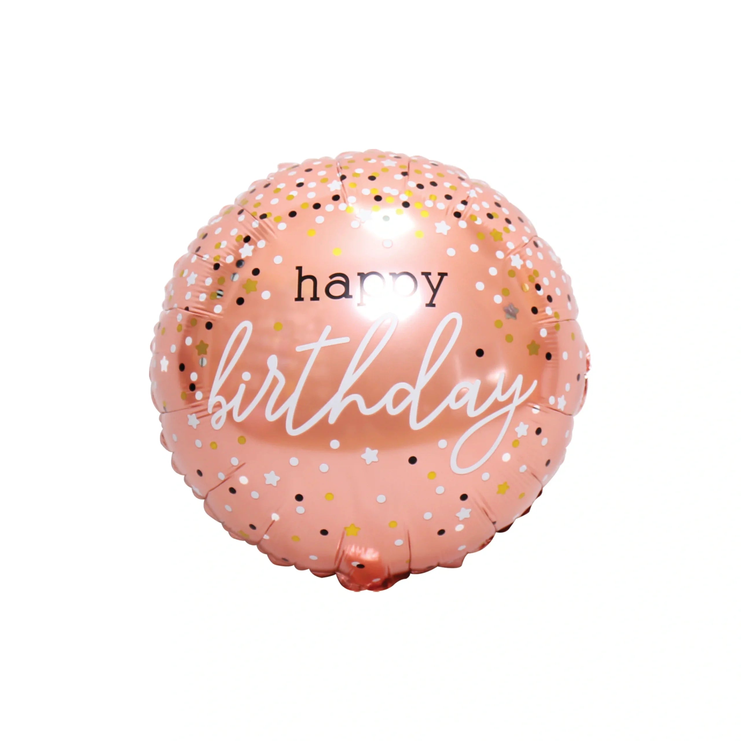18" Foil Balloon - Pink Confetti