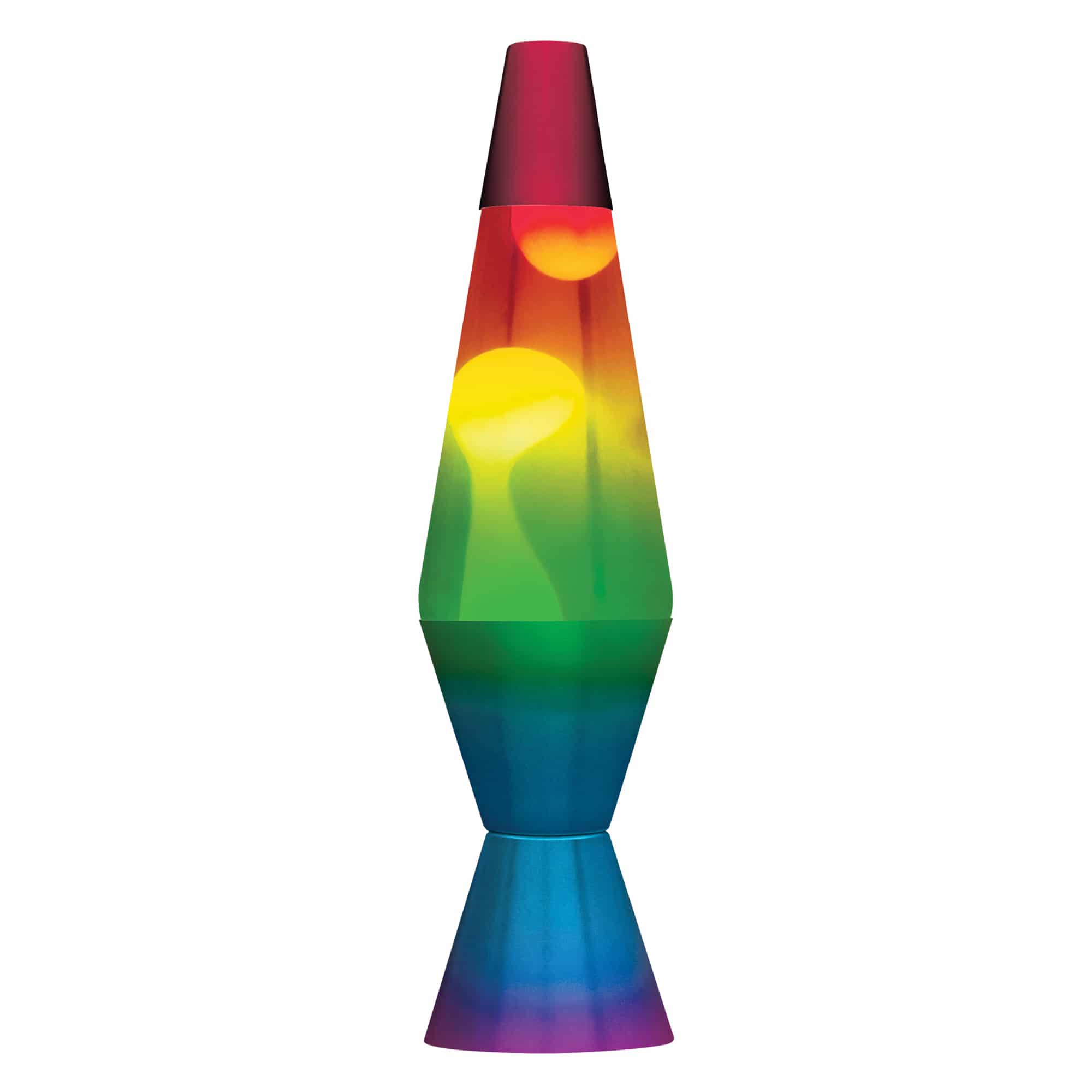 11.5” Rainbow Lava Lamp