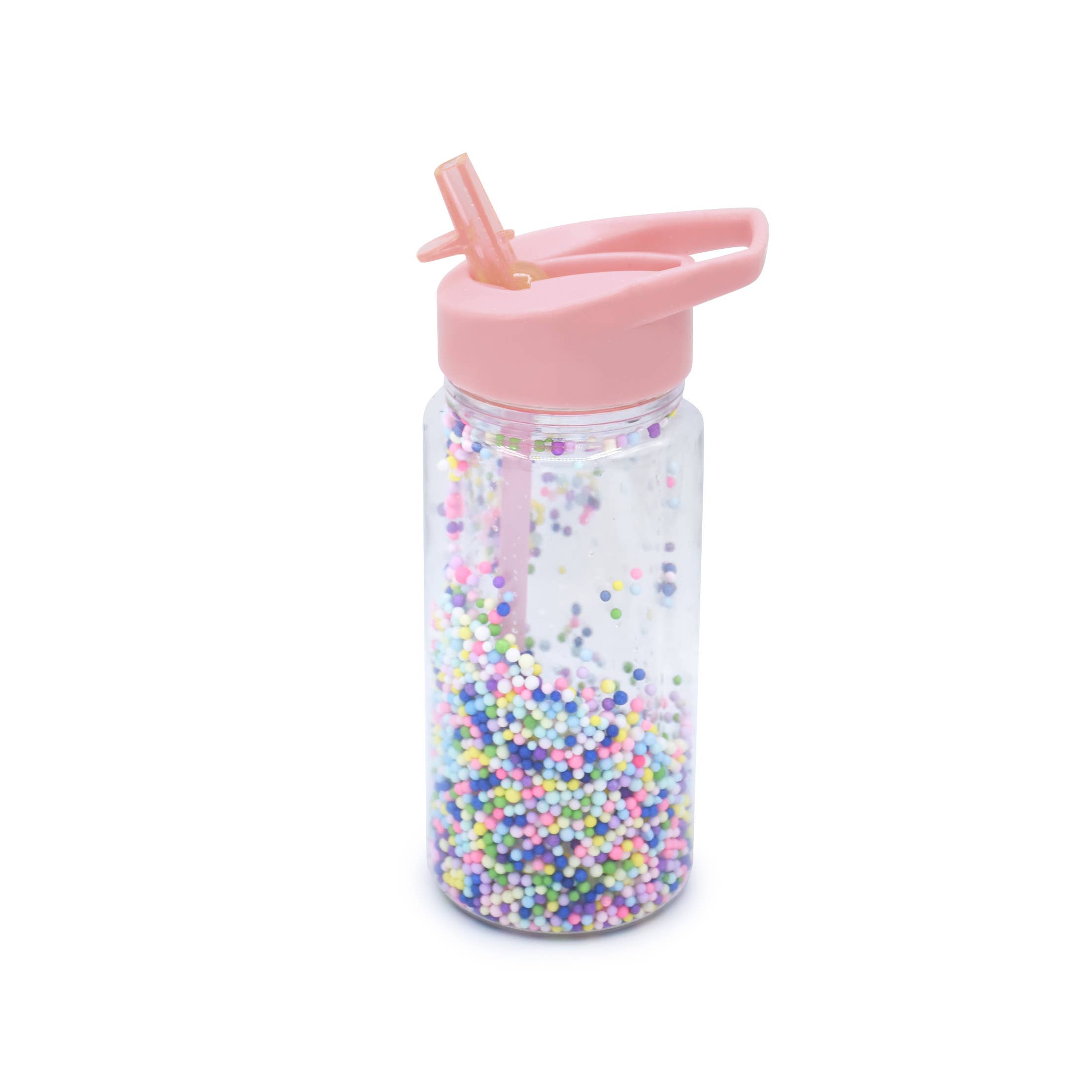 Double-Wall Water Bottle with Straw