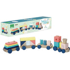 Sous la Canopee Wood stacking train set