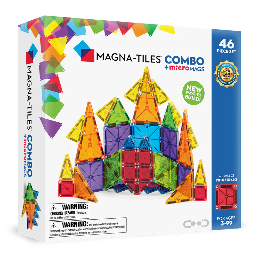 MAGNA-TILES - COMBO microMAGS 46pc.