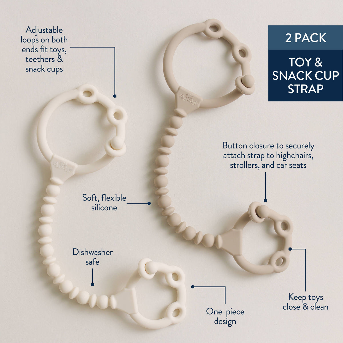 *NEW* Itzy Strap Pack™ - Toy and Snack Cup Strap