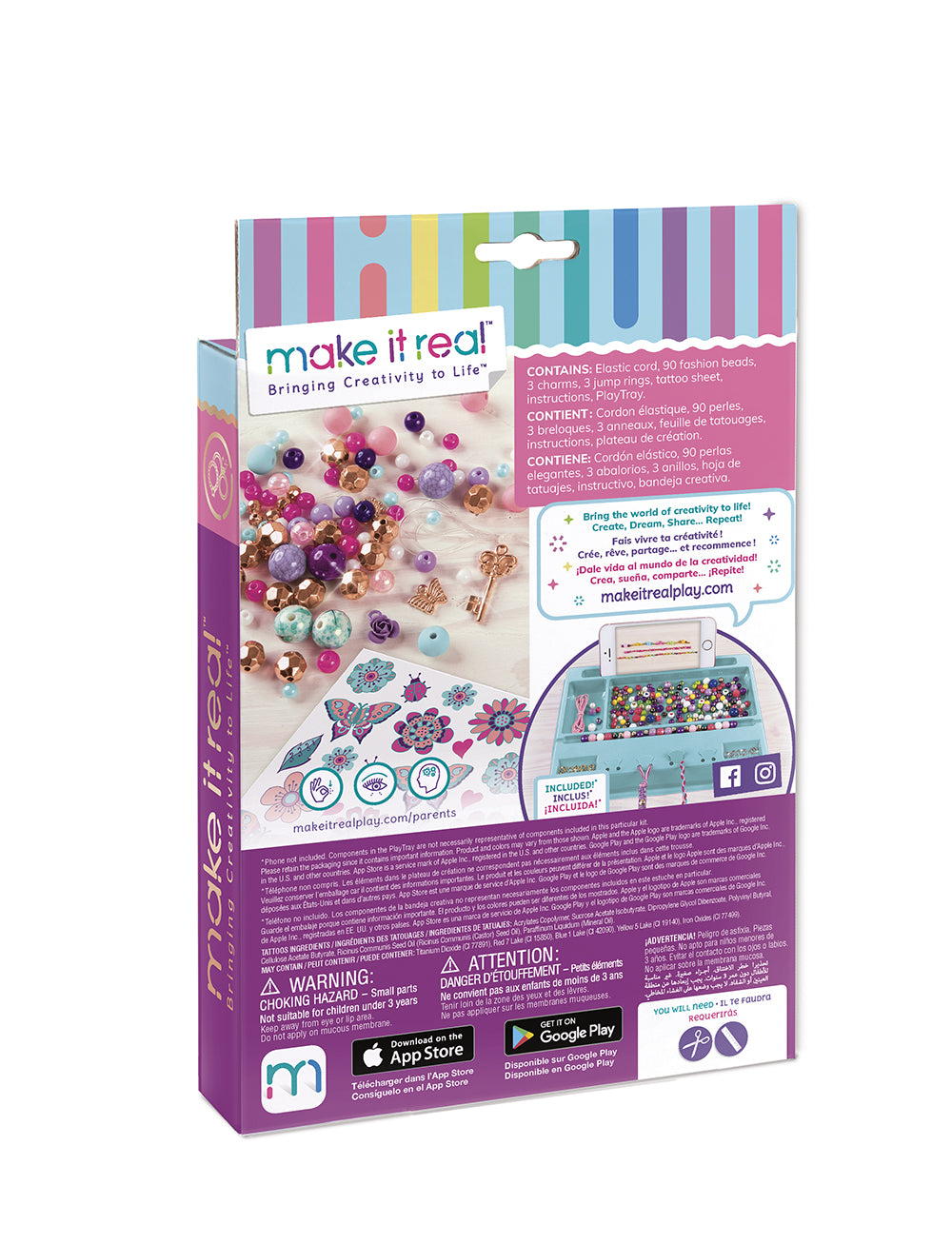 Make it real - Bedazzled! Charm Bracelets