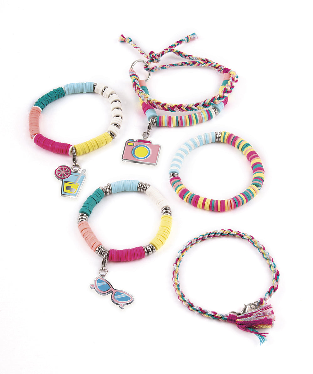 Make it real - Summer Vibes Heishi Beads Bracelets