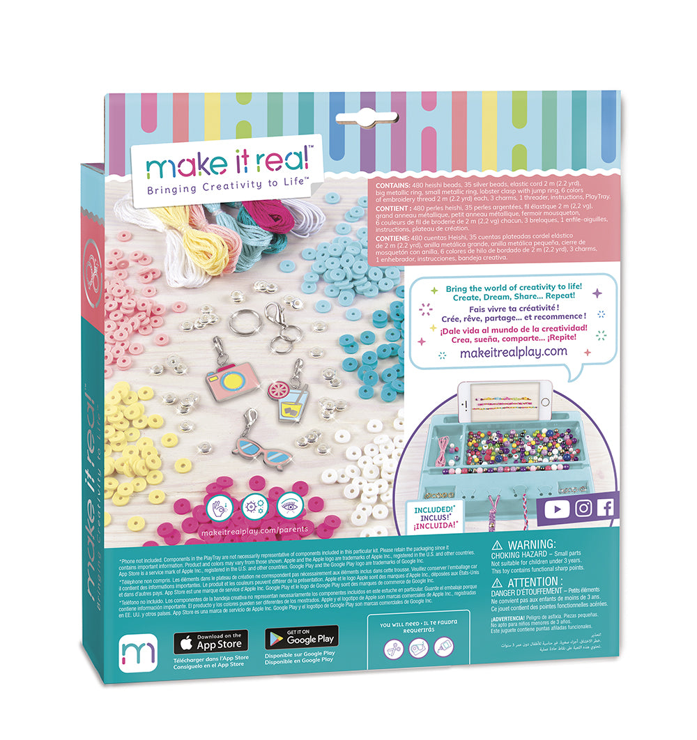 Make it real - Summer Vibes Heishi Beads Bracelets