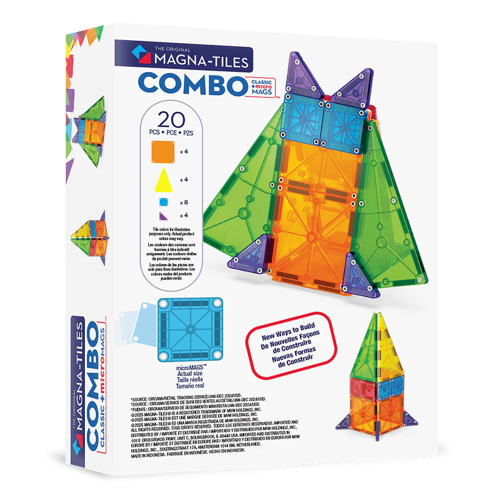 MAGNA-TILES - COMBO microMAGS 20pc.