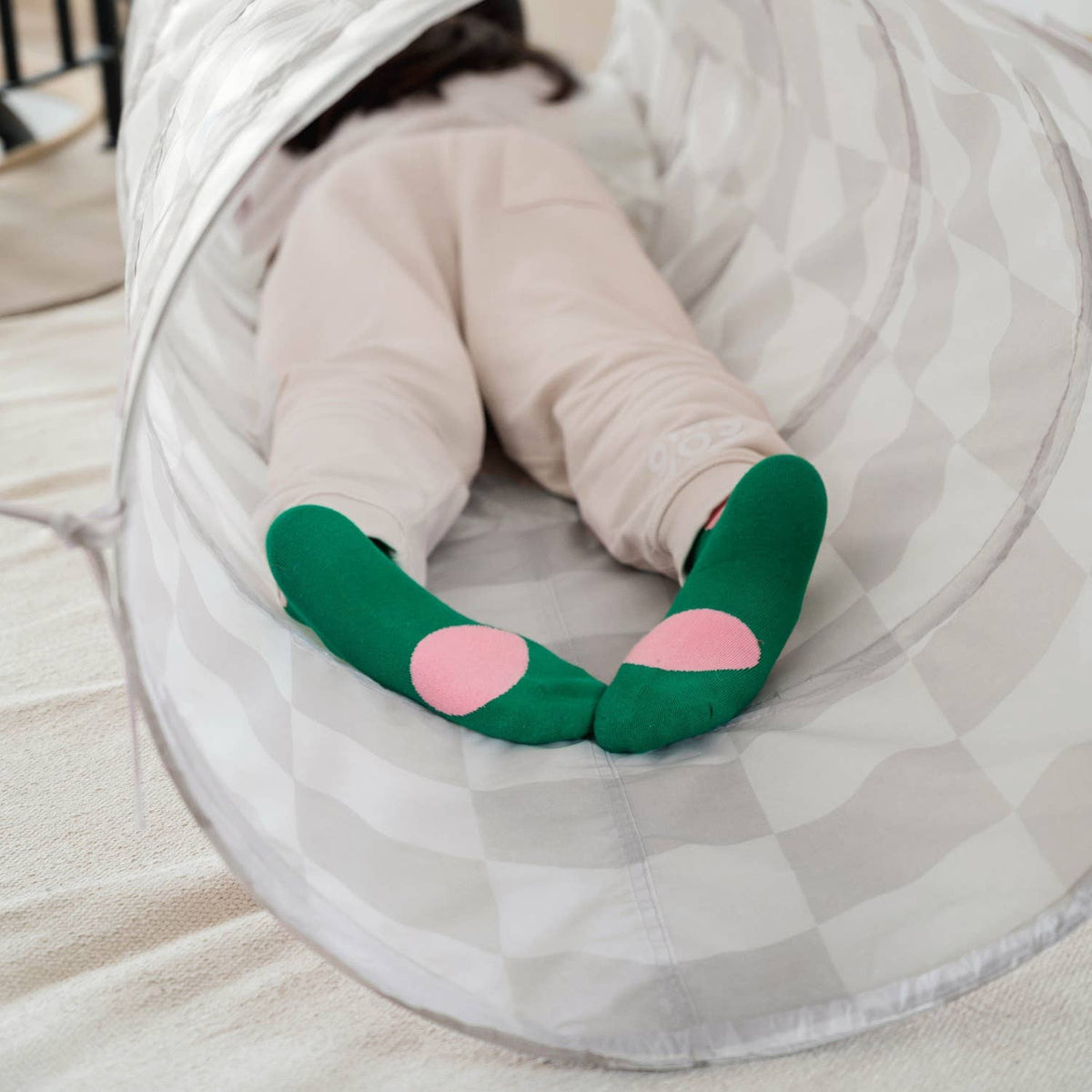 Play Tunnel with Eco-Friendly Recycled Fabric