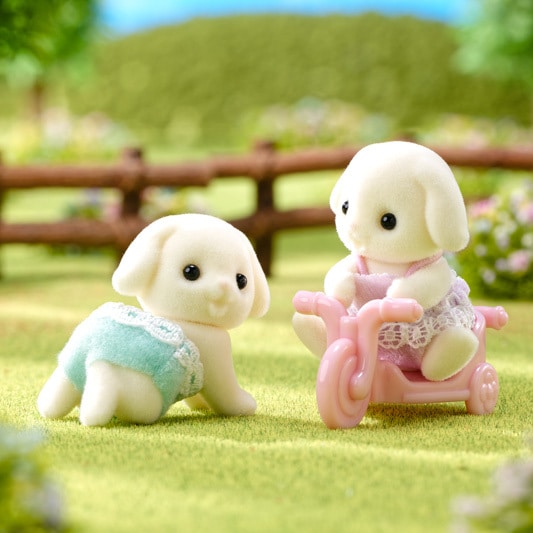 Flora Rabbit Twins