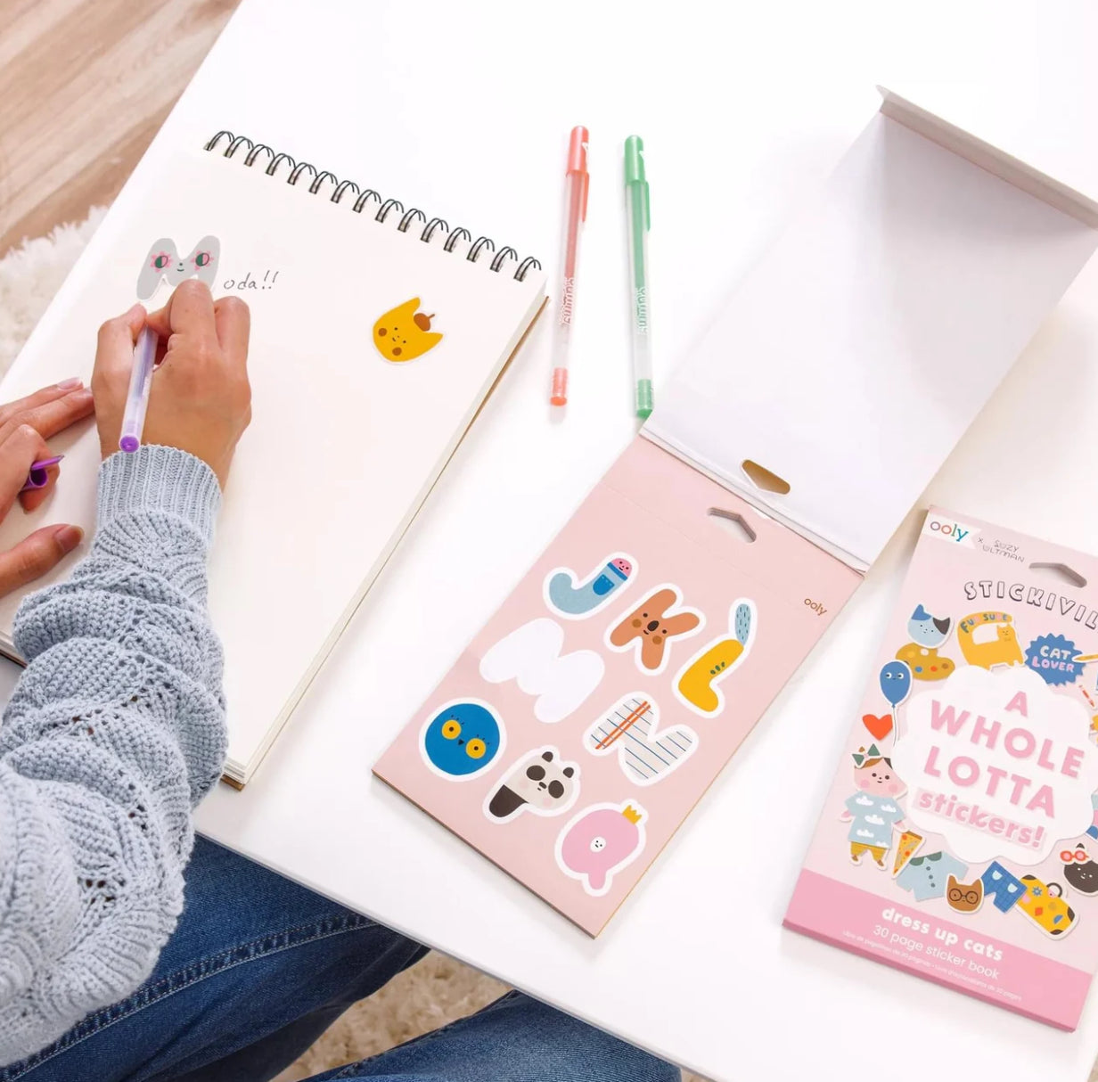 A whole lotta stickers Alphafun