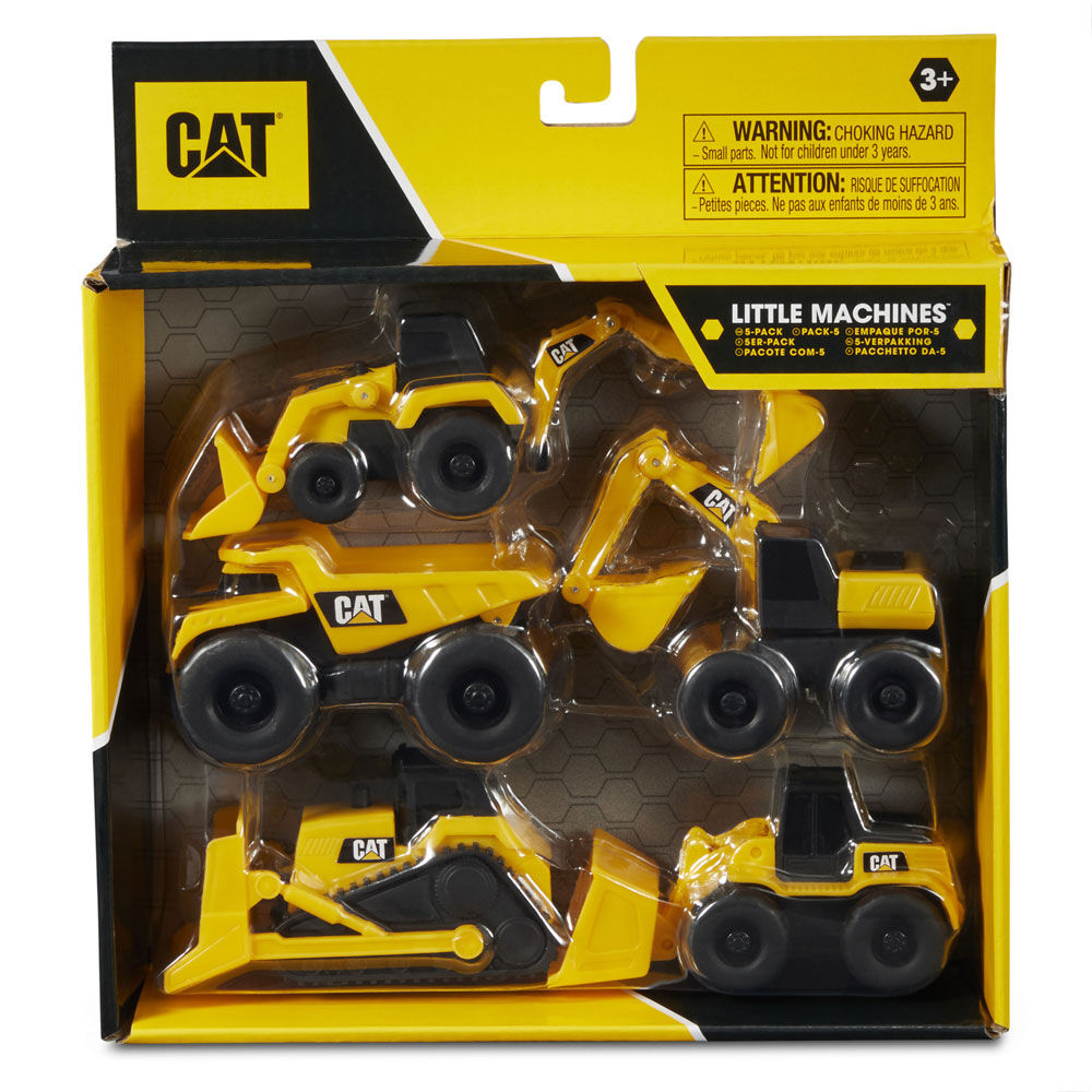 CAT 5pk Little Machine Asst