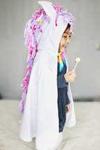 Baby & Toddler White Unicorn Cape (2-3 yrs)