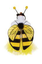 Glitter Bumblebee Tutu With Wings & Headband