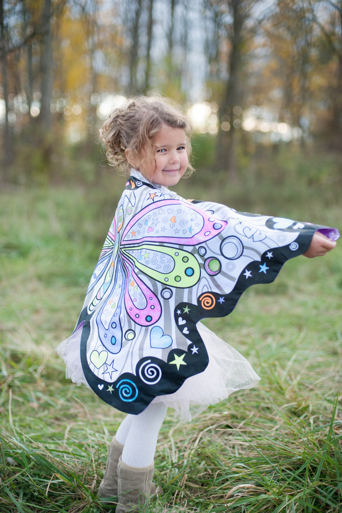 Colour-A-Butterfly Wings - Size 4-7