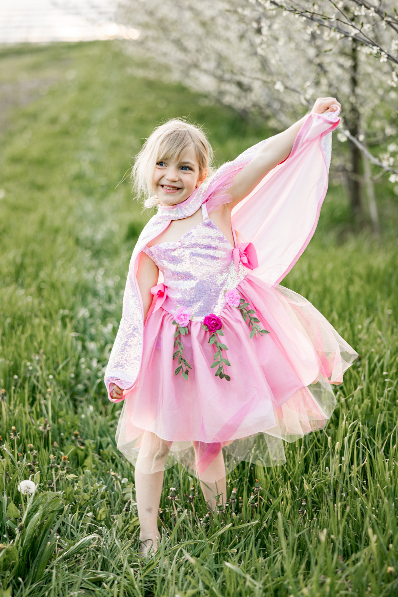 Sequins Forest Fairy Tunic / Pink