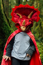 Triceratops Hooded Cape