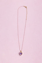 Boutique Chic Lilac Love Necklace