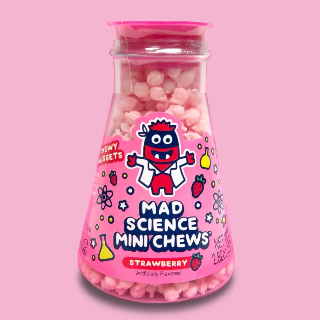 Fruity Mad Science Mini Chews 80g -case 12ct