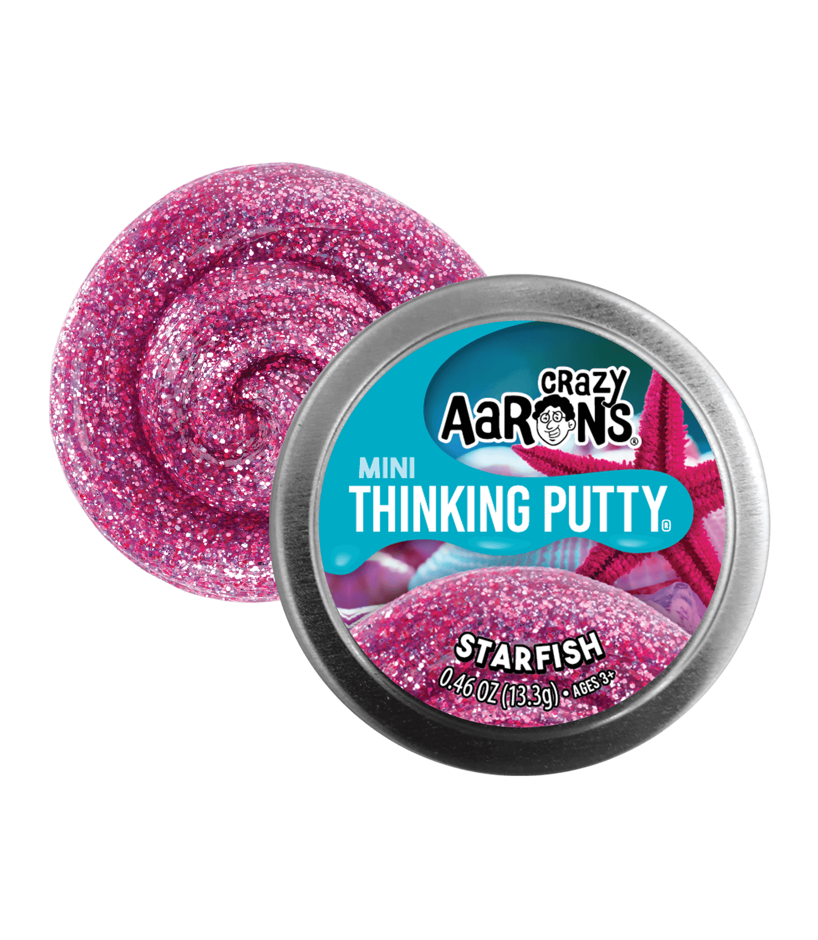 2" Mini Thinking Putty - Starfish 
