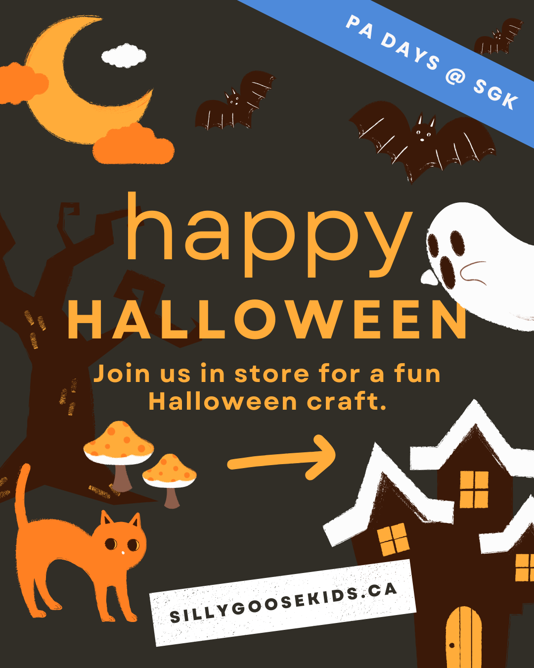 Drop-In PA Day Halloween Craft