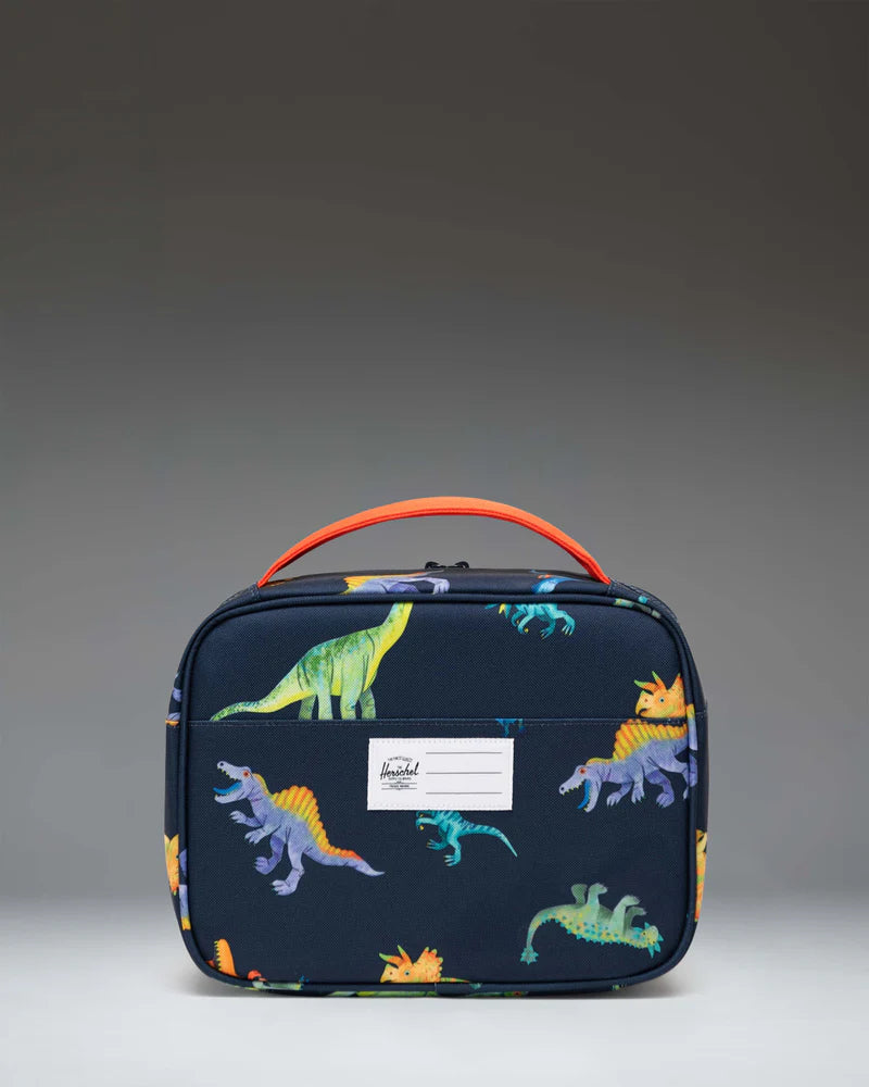Pop Quiz Lunch Box Little Herschel - Watercolour Dinos