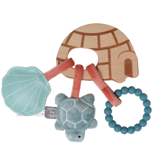 Wooden rattle - Ocean | Sensory Toy