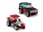 Flatbed Truck with Helicopter