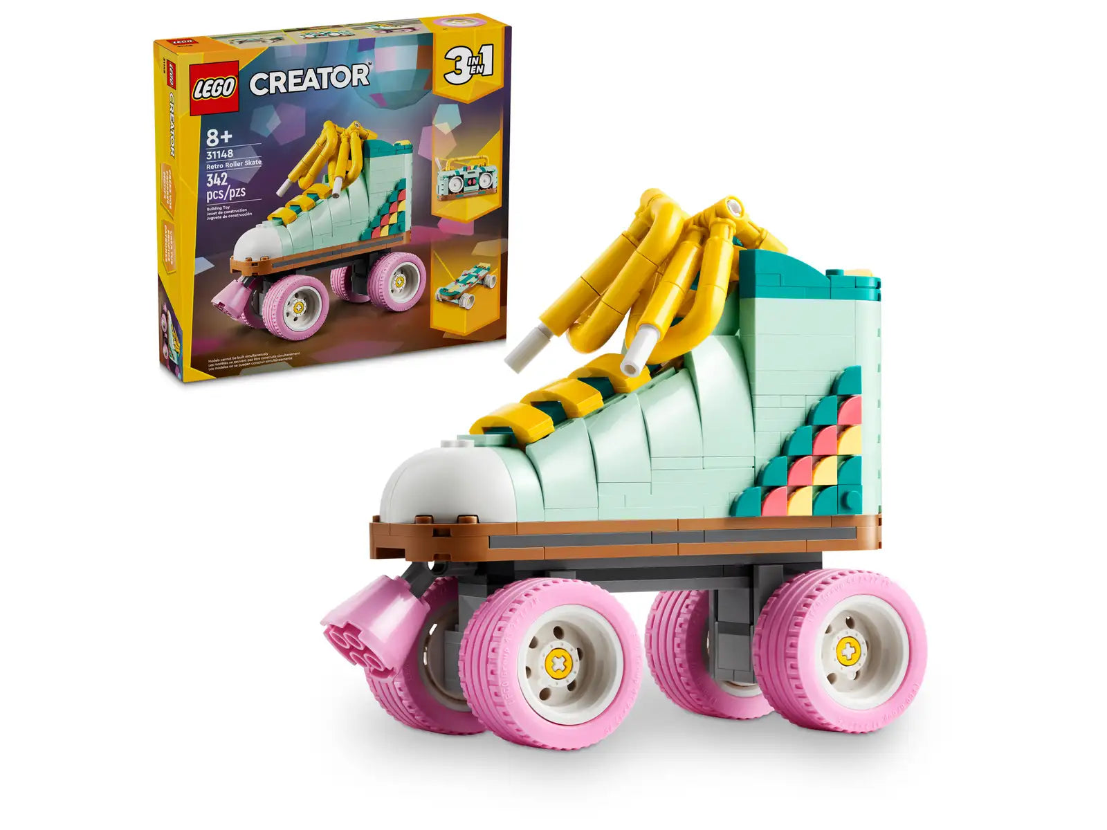 Creator 3 in 1 Retro Roller Skate
