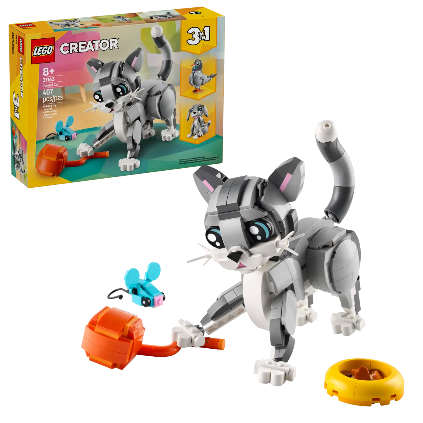 Creator 3 in 1 Playful Cat