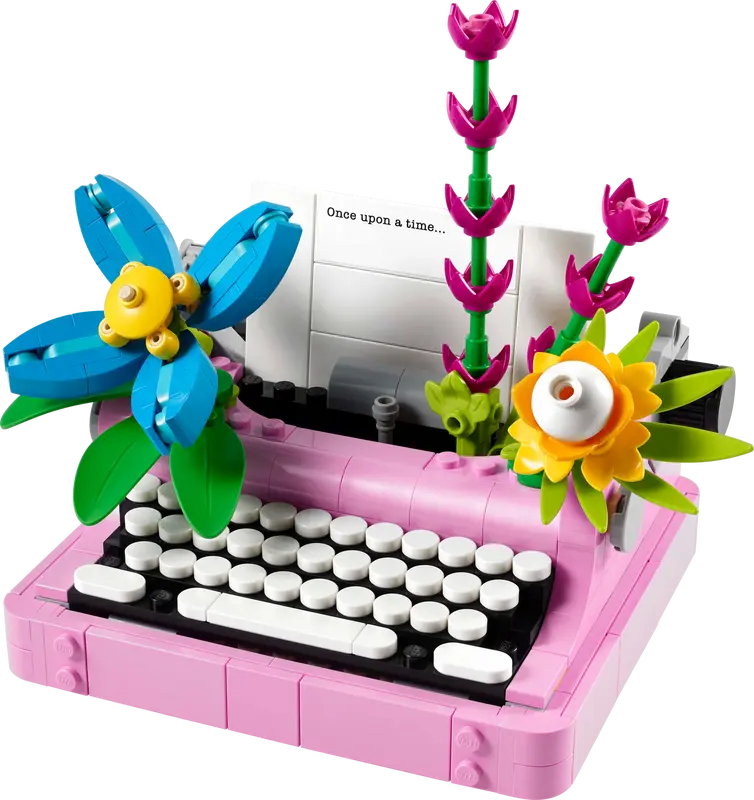 Creator - Typewriter with Flowers