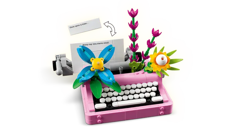 Creator - Typewriter with Flowers