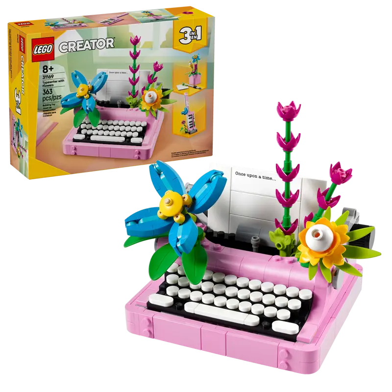 Creator - Typewriter with Flowers