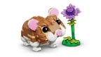 Lego: Cute Hamster with a Flower