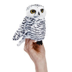 SMALL Snowy Owl Puppet / Harfang des neiges