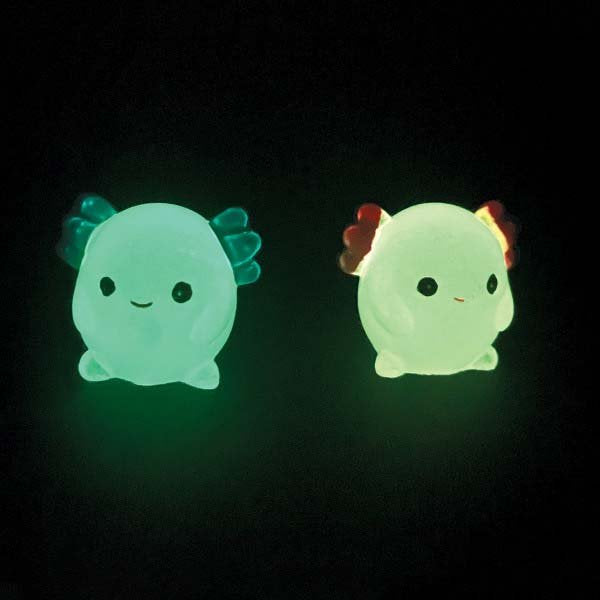 Glowing Axolotl Aquarium