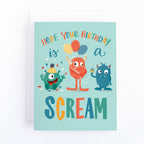 Hope Your Birthday is a Scream Birthday Card