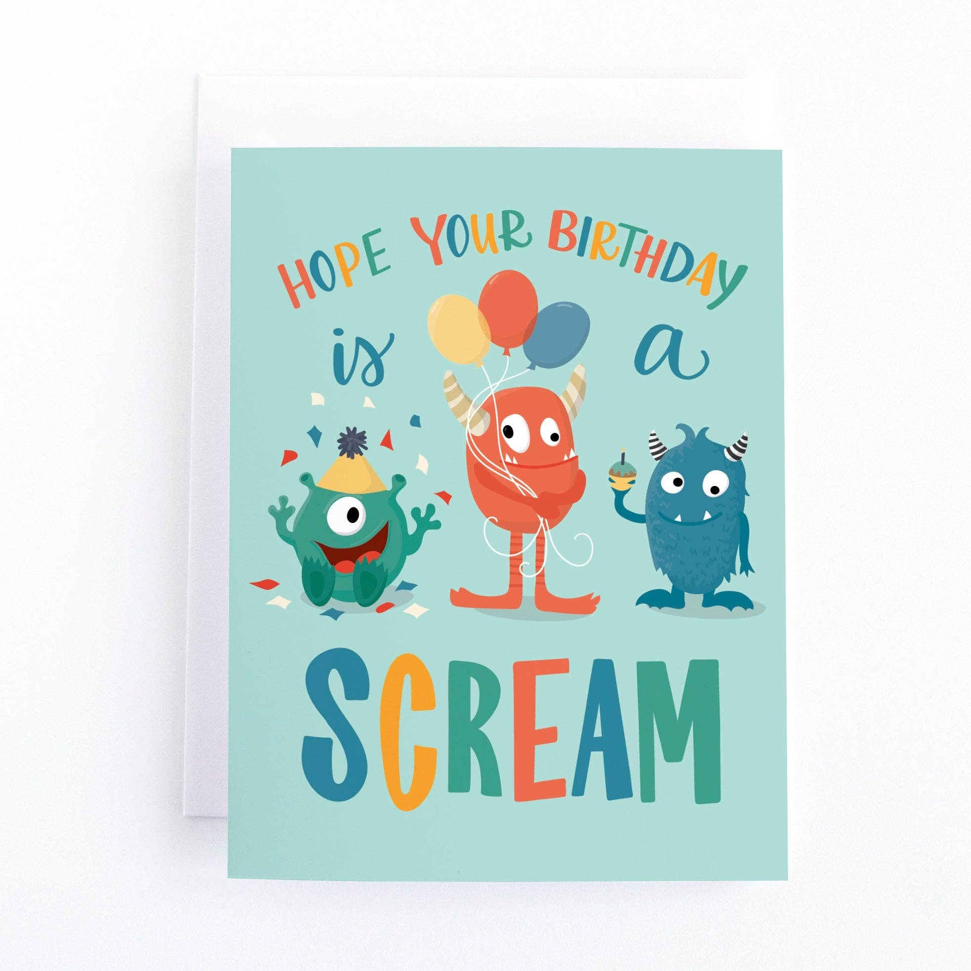 Hope Your Birthday is a Scream Birthday Card