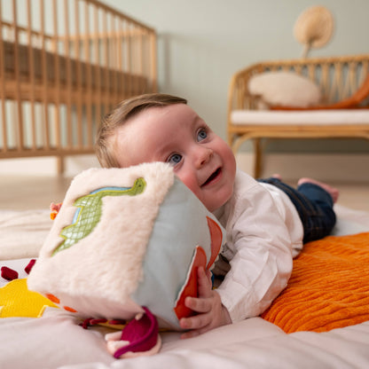 Soft Activity Cube - Dino - Sensory Toy